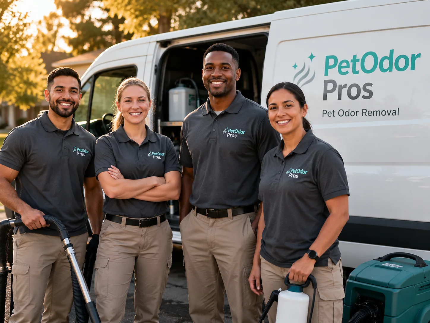 Pet Odor Removal team serving Aston, PA